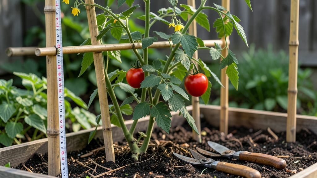 How Tall Do Tomato Plants Grow: Variety-Specific Heights for Trellis vs. Bush Types