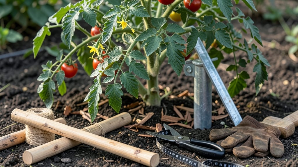 How to Build a Tomato Trellis: Sturdy Support for Heavy Fruit Loads Without Crowding