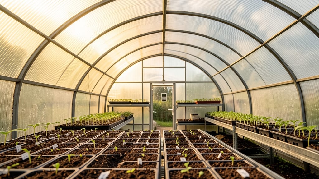 Greenhouse with Natural Light