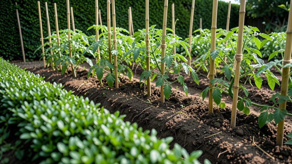 Trench Tomato Planting