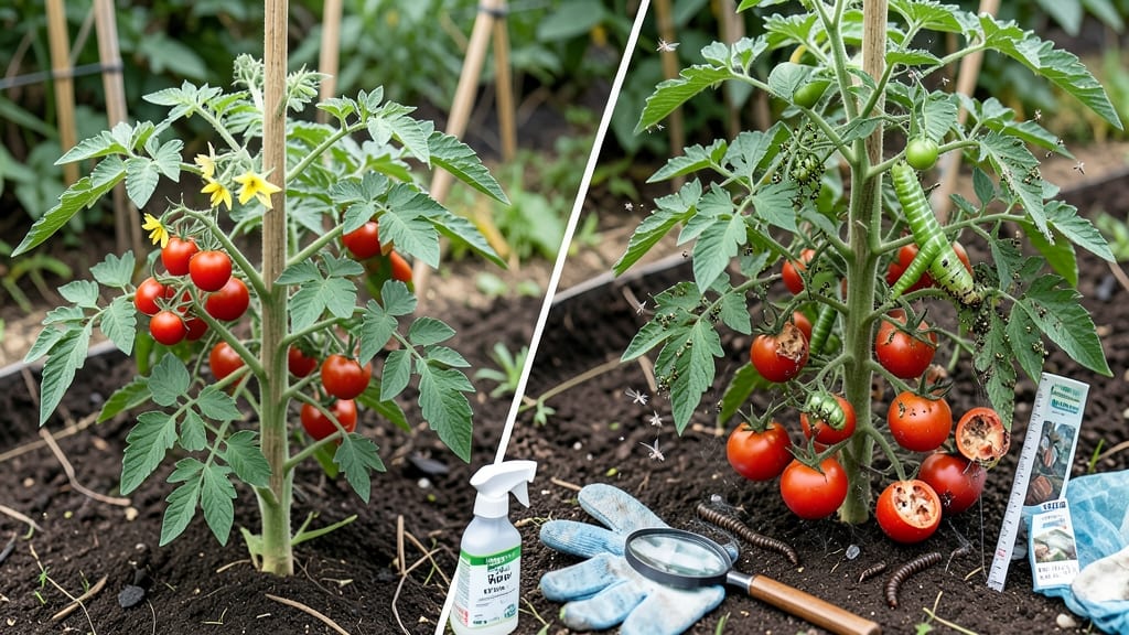 What Pests Eat Tomato Plants: Common Invaders and Natural Deterrents