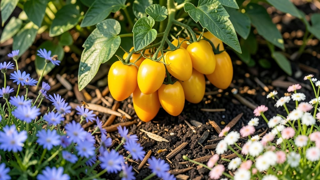 10 Heirloom Cherry Tomato Plants: Pollinator-Friendly Pairings That Boost Yields Naturally