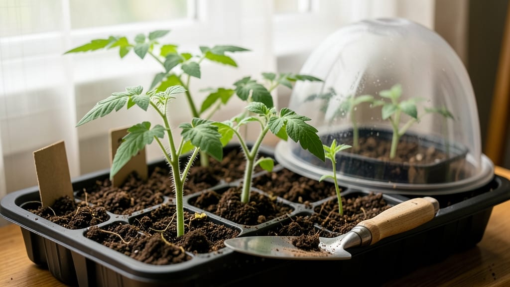 Potting Mix for Tomato Seedlings: Sterile, Airy Blend for Root Growth Without Damping-Off