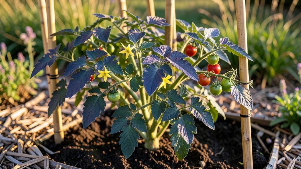 Blue Tomato Plant Recipe: Purple Gem Harvest in 90 Days