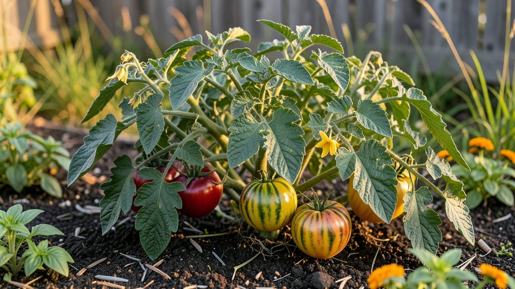 Meaty Tomato Plants: Nitrogen-Packed Growth for Heavy Fruit Loads