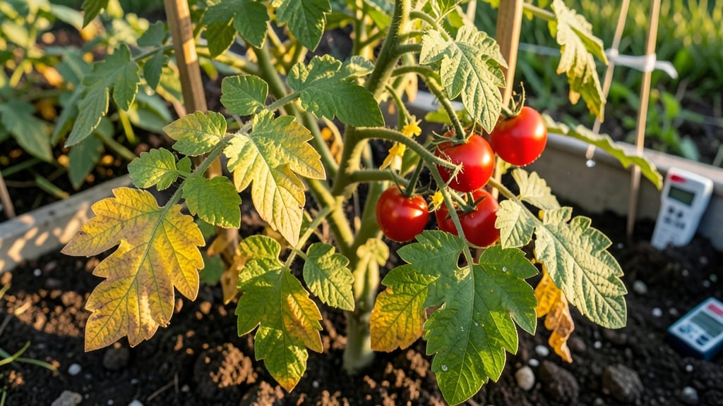 Cherry Tomato Plant Leaves Turning Yellow: Overwatered Roots? The Fix in 3 Steps
