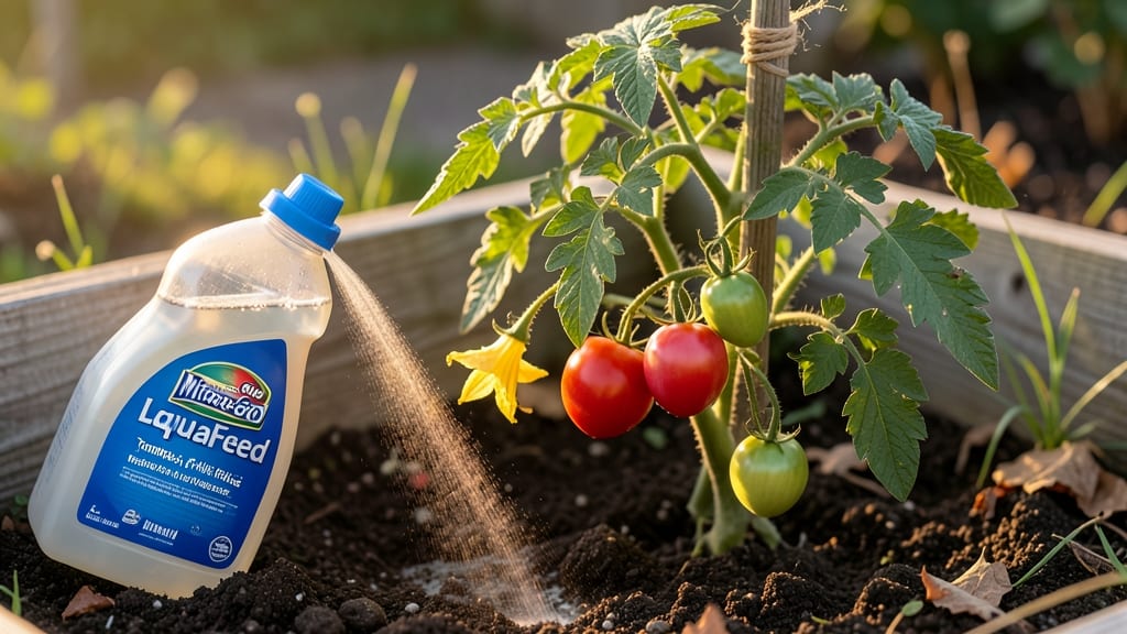 Miracle-Gro Liquafeed Tomato Fruits and Vegetables Plant Food: Boosted Yield With Every Watering