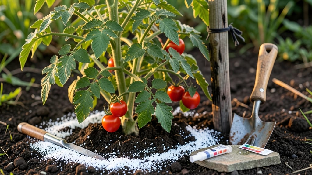 Calcium Carbonate for Tomato Plants: How It Raises Soil pH and Prevents Blossom End Rot
