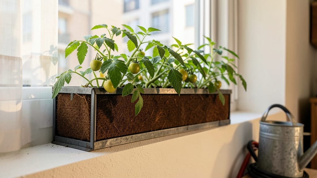 Window Box Tomato Train