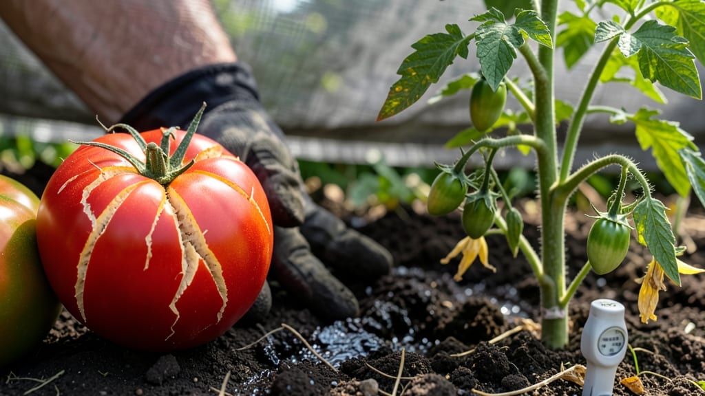Tomato Growth Cracks: Prevent Split Fruits With 3 Simple Fixes