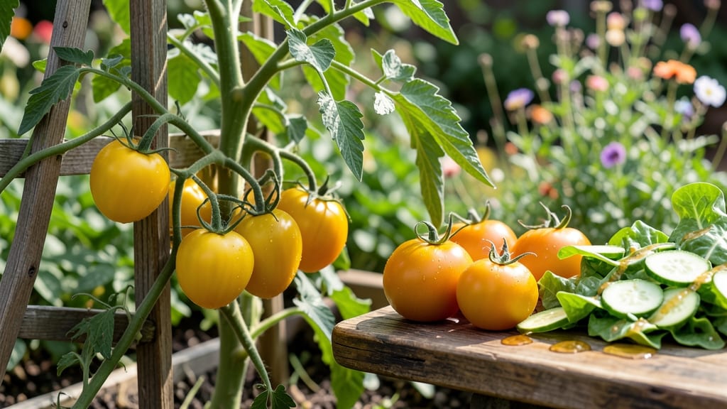 Golden Jubilee Tomato: Sun-Kissed Sweetness