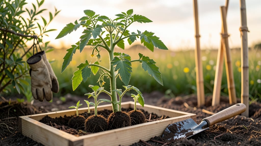 Planting Young Tomato Plants: Sturdy Starts for Bountiful Harvests