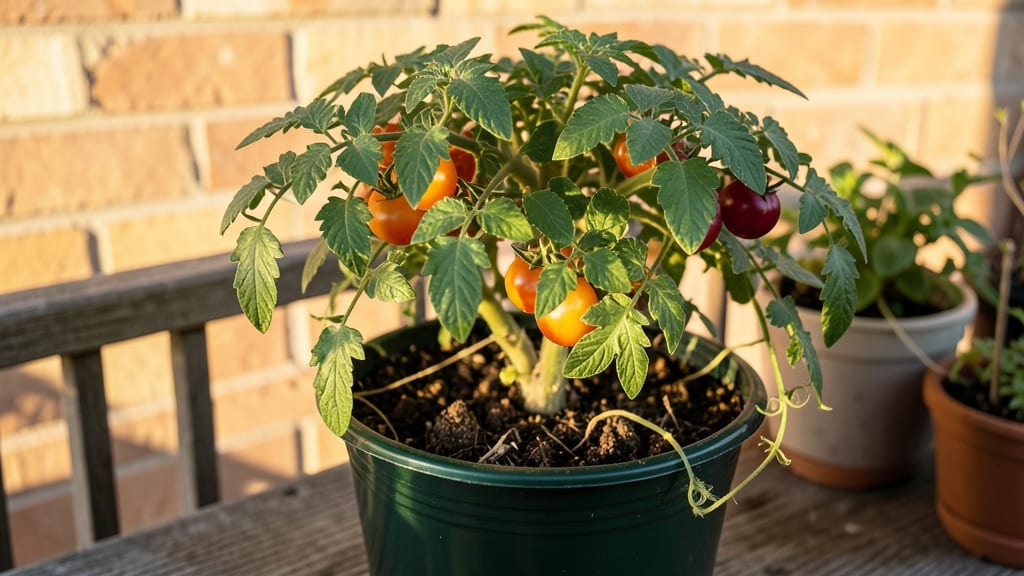 Tiny Tim Cherry Tomato Plant