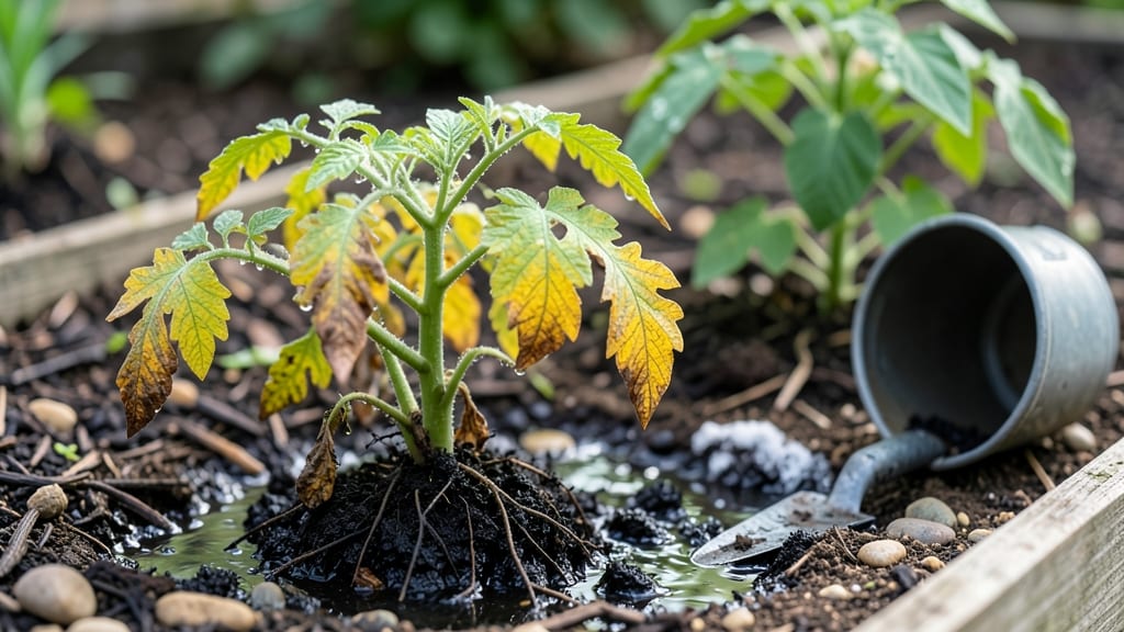 Overwatered Tomato Seedlings: Root Rescue in 3 Simple Steps