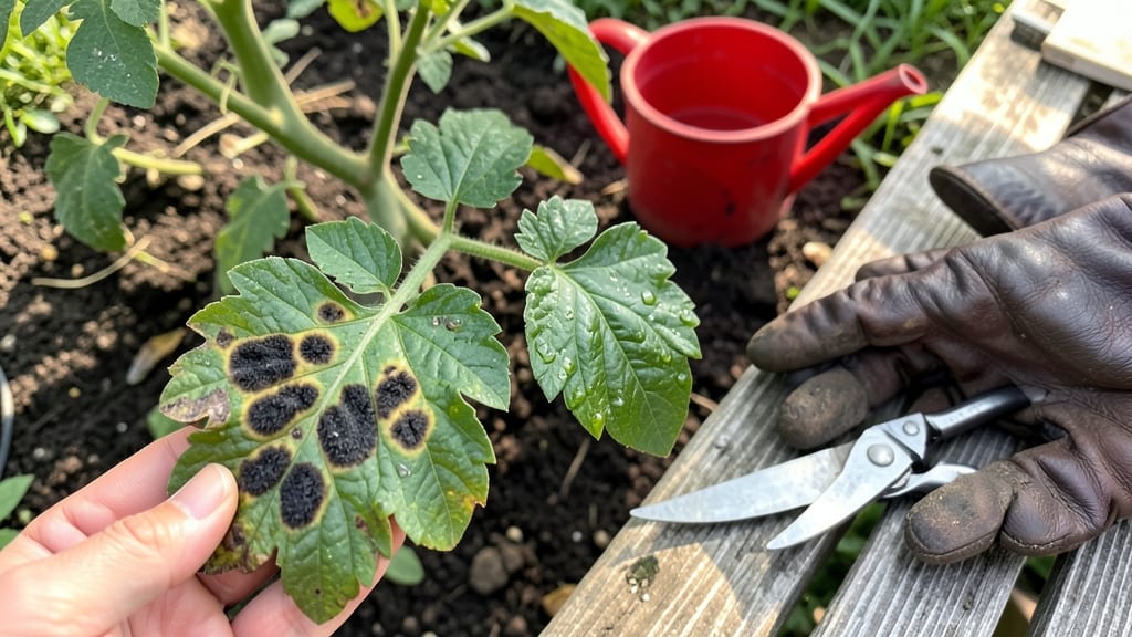 Black Spots on Tomato Plant Leaves: Fungal Blight Cure in 3 Simple Steps