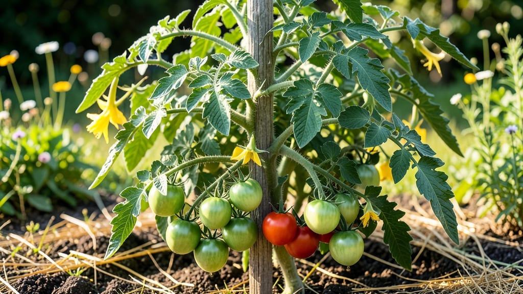 Tomato Green Giant Variety: How to Grow Towering Stalks Without Staking