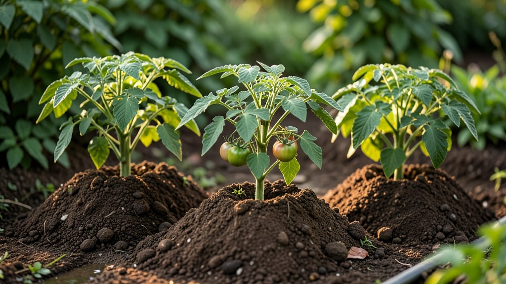 Hill Planting for Heavy-Fruiting Varieties
