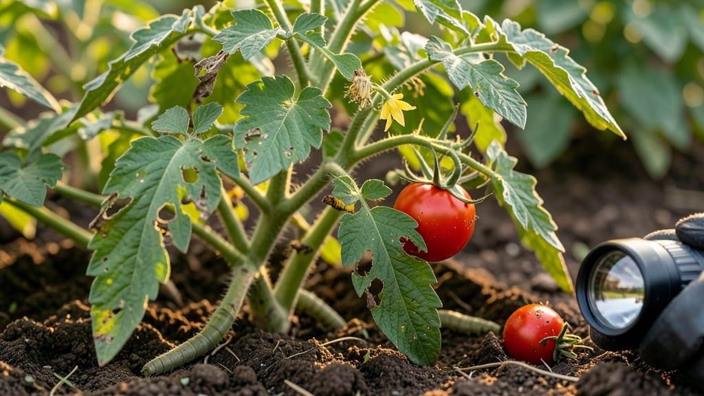 Cutworms on Tomato Plants: Swift Organic Removal in 3 Simple Steps