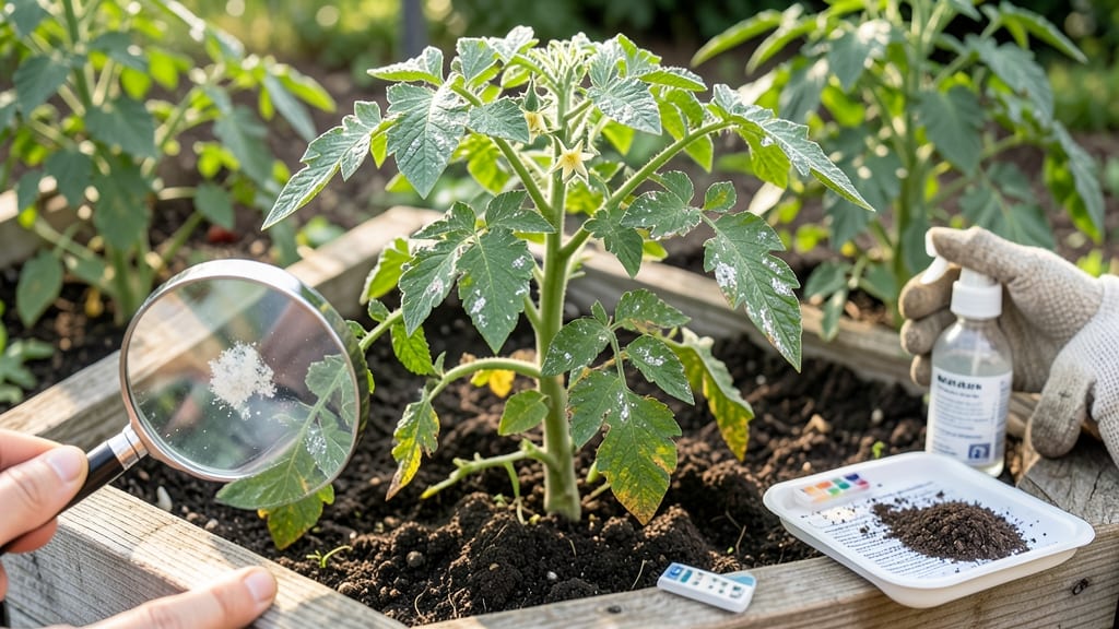 Tomato Plants Turning White: Fungal Blight Fix in 3 Simple Steps