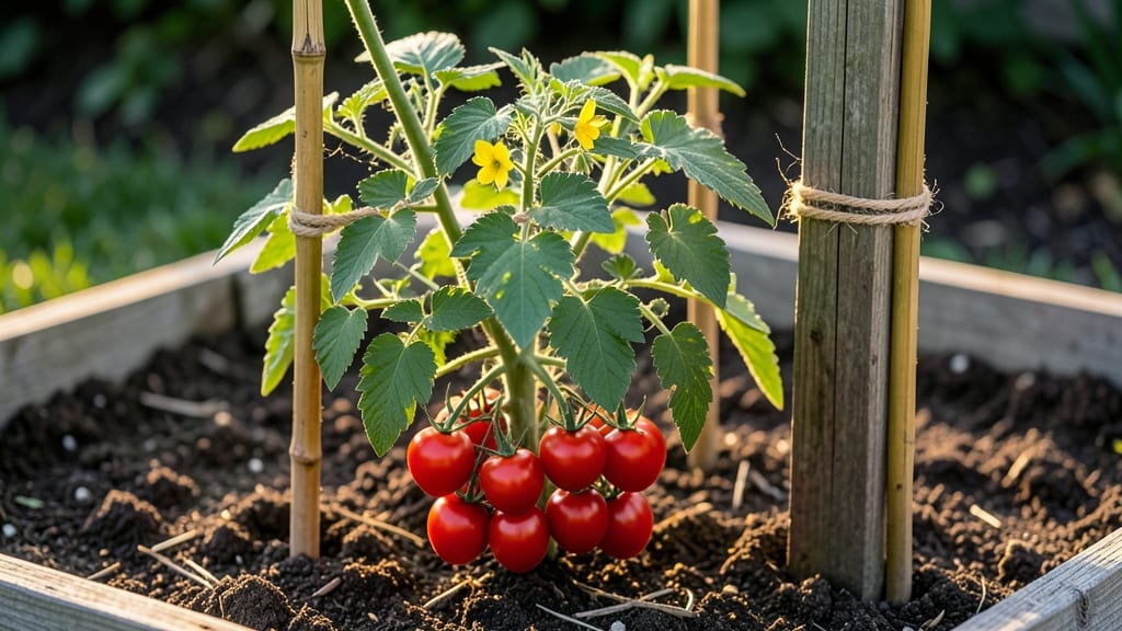 Cherry Tomato Plant Stakes: Sturdy Supports for Towering Harvests
