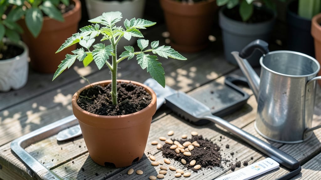 How to Plant Tomato Seeds in a Pot: Sunny Window Starts for Bursting Growth