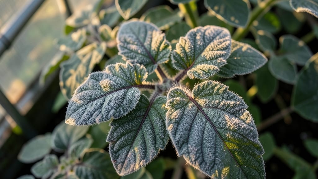 Hairy or Pubescent Tomato Leaves