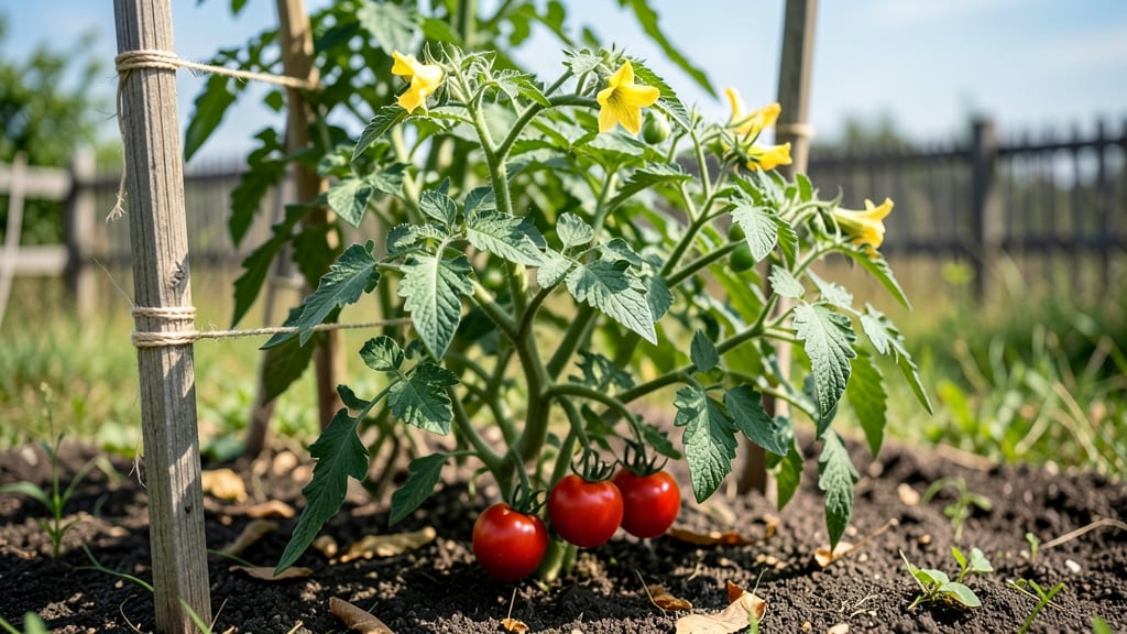 Tomato Plants Tree: Indoor Vertical Garden for Year-Round Harvests