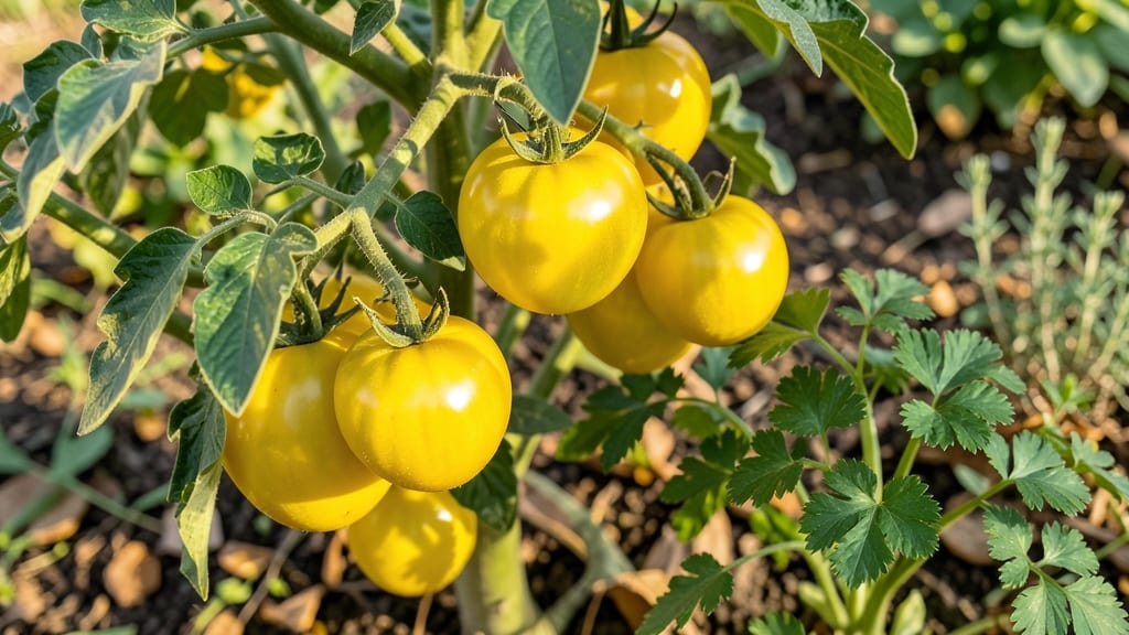 Yellow Tomatoes: Lemon Boy Variety