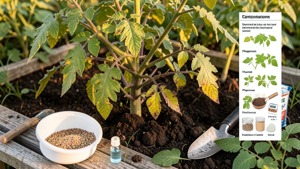 Tomato Plant Deficiencies: Leaf Color Clues to Save Your Harvest