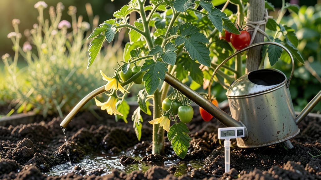 Tomato Plant Watering System: Drip-Irrigated Consistency for Thriving Vines