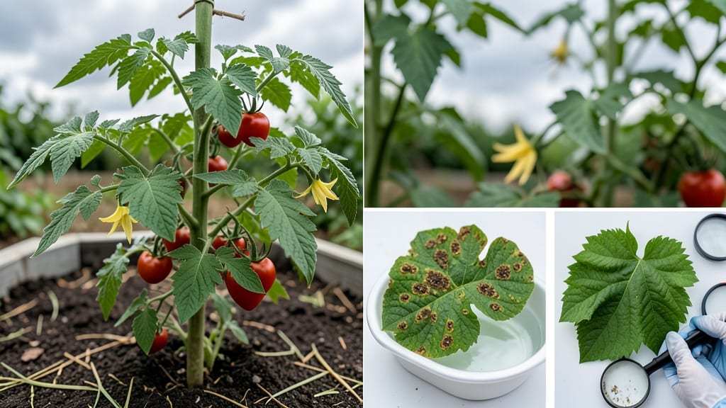 Brown Spots on Tomato Plant Leaves: Fungal Blight Fix in 3 Simple Steps