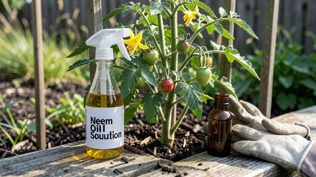 Can You Spray Neem Oil on Tomato Plants: Timing and Dosage for Safe Pest Control