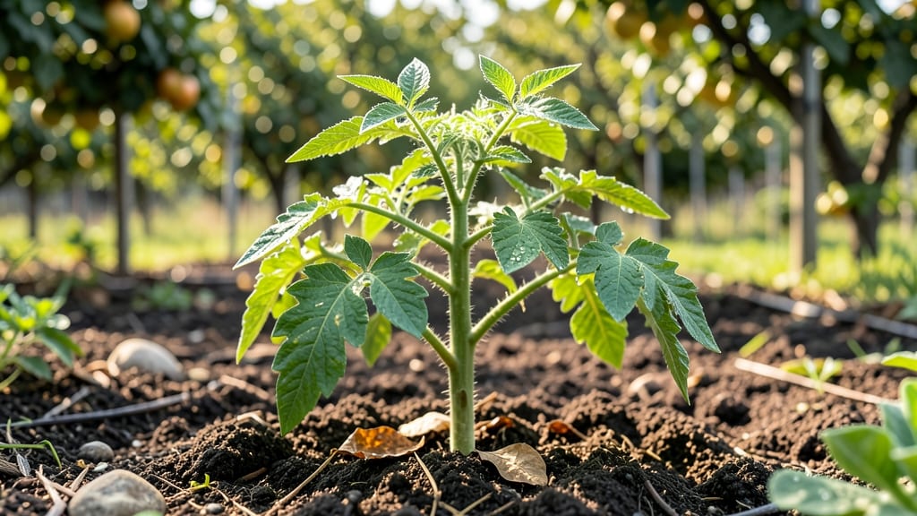 6 Week Old Tomato Plants: Pruning and Staking for Towering Vines