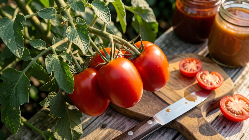 Roma Tomatoes for Sauces and Canning