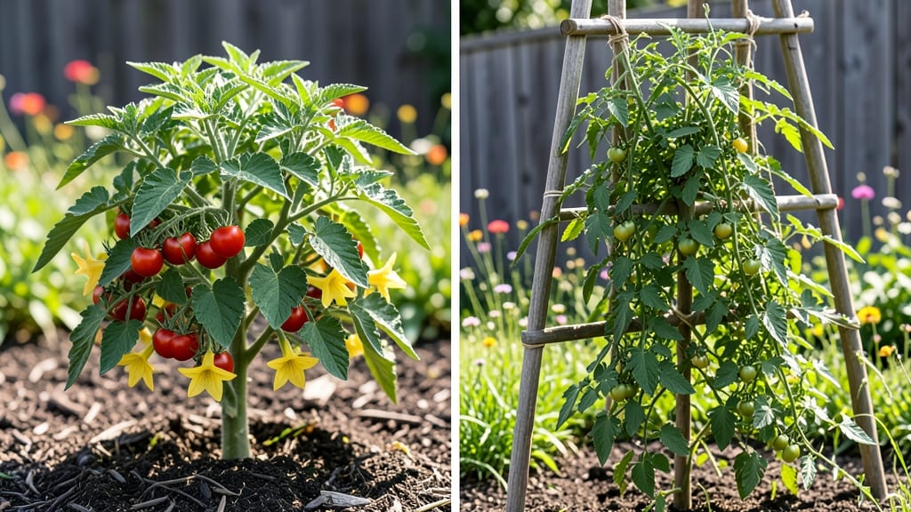Are Cherry Tomato Plants Determinate or Indeterminate: Key Growth Traits and Harvest Timing Differences
