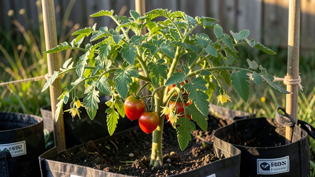 Tomato Plants Grow Bags: Space-Saving Vertical Garden for Bountiful Harvests