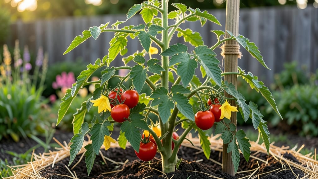 How Tall Do Big Boy Tomato Plants Grow: Space-Saving Staking Tips for Heavy Fruit Loads