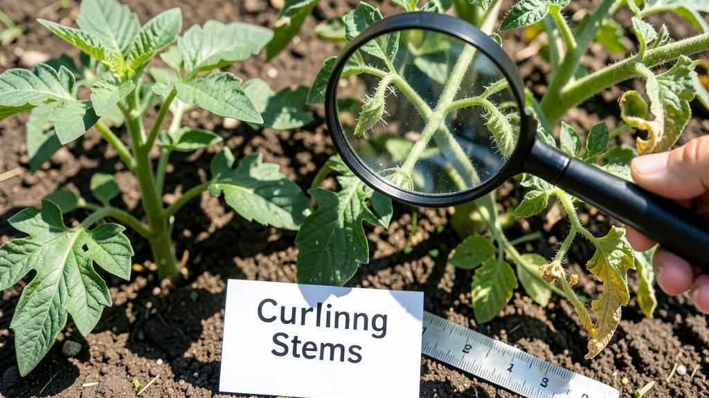 Tomato Stems Curling: 3 Fixes for Blossom End Rot and Cracking