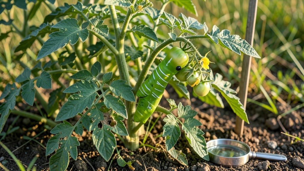 Green Hornworms on Tomato Plants: Organic Predator Control That Works Fast