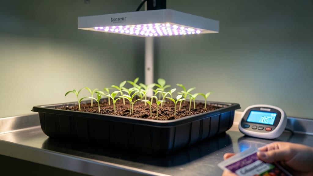 Indoor Grow Light Setup