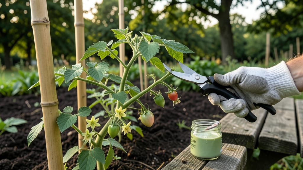 Topping Tomato Plants Early: Prune for Bigger Harvests Without Sacrificing Blooms
