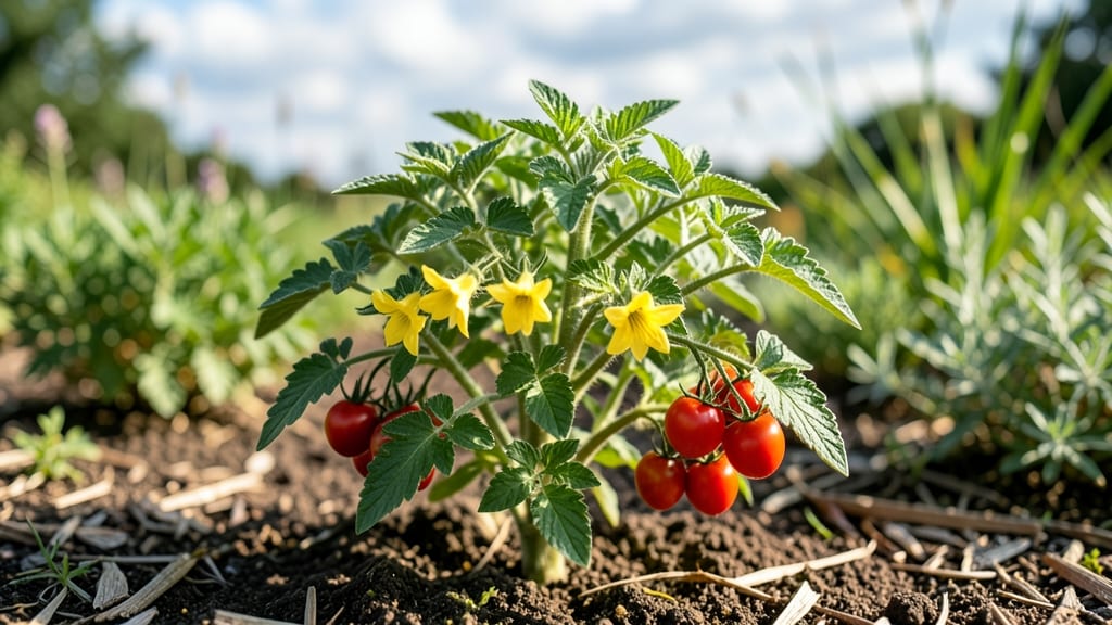 Micro Tom Tomato Plant: Compact Harvest in 45 Days