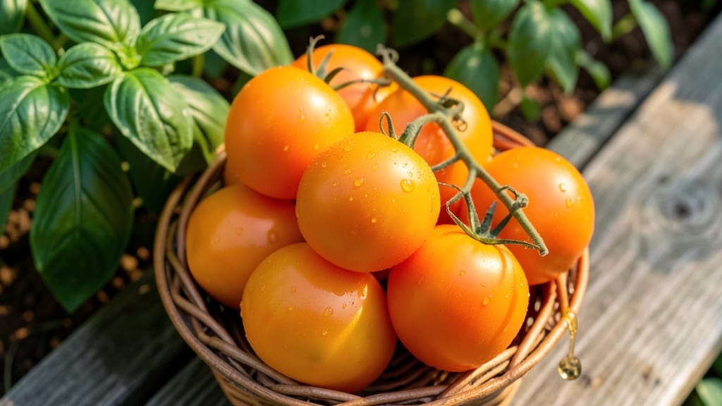 Sungold Tomato: Sweet Orange Cherry Tomatoes