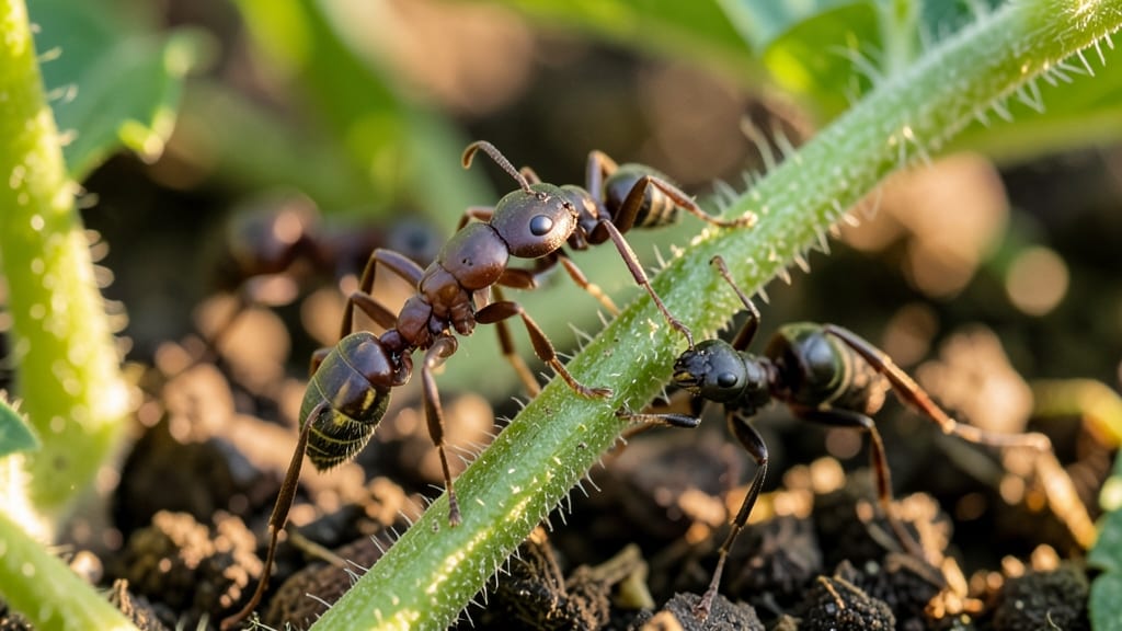 Ants on Tomato Plants: Organic Barrier Trick to Save Your Harvest
