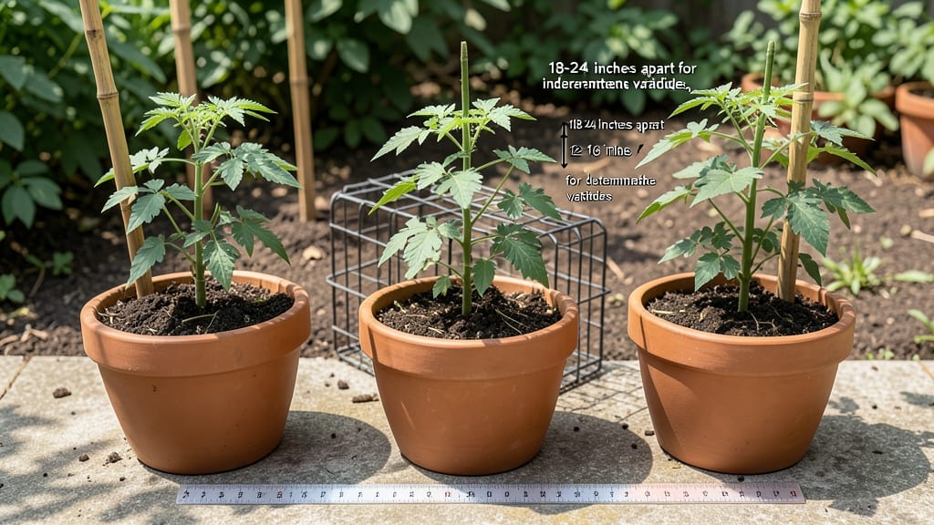 Tomato Plant Spacing in Pots: Thriving Vines in Limited Space