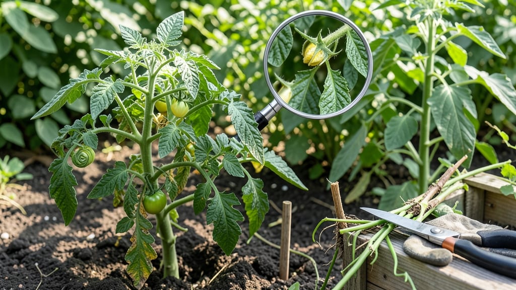 Tomato Curly Leaf Virus: Diagnosis and Cure for Healthy Plants