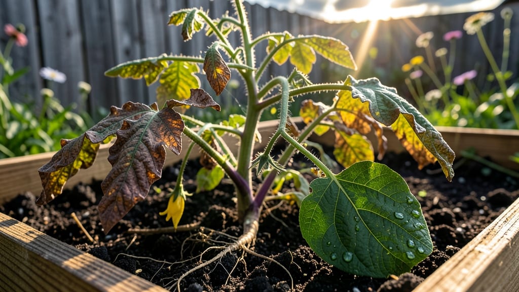 Burnt Tomato Leaves: Fix Blackened Stems Without Losing Flavor