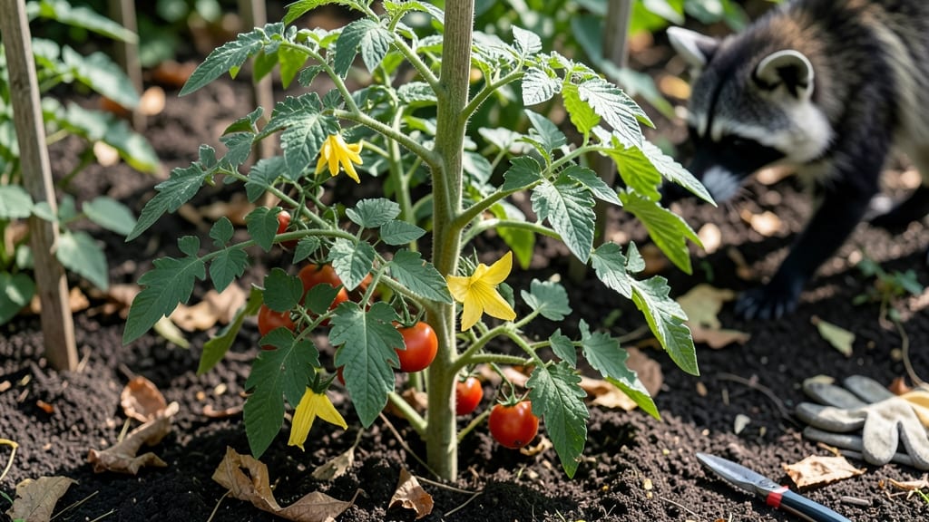 Do Racoons Eat Tomato Plants: Signs They’re Targeting Yours and How to Deter Them