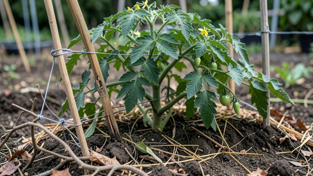 Tomato Plant Wind Damage: Quick Recovery Tricks for Bent Stems
