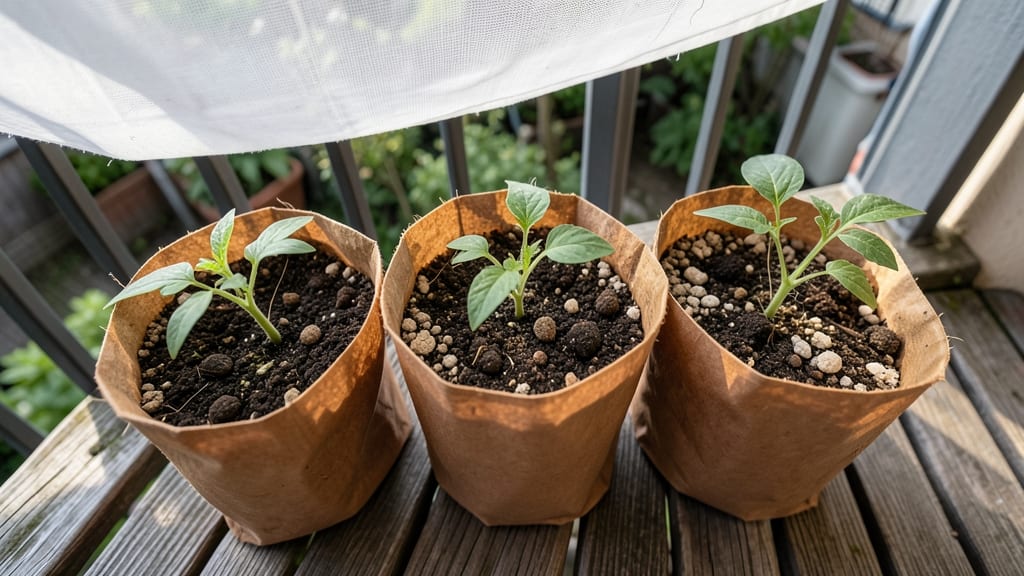 Using Biodegradable Grow Bags for Slices